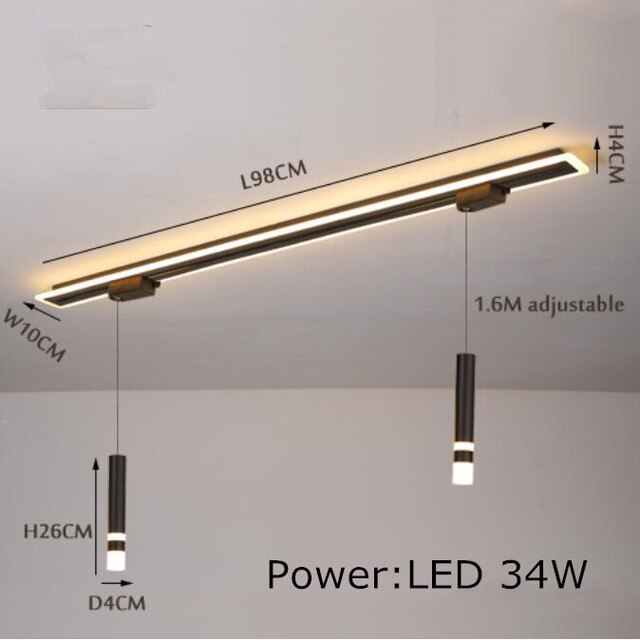 New Modern Led Ceiling Lights Lighting With Spotlight Lamp For Living Room Bedroom Dining Clothing