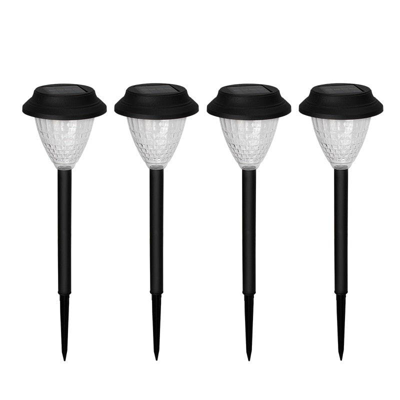 Garden Lights Solar Led Light Outdoor Rgb Color Changing Pathway Lawn Lamp For Decor Lamps Hanging