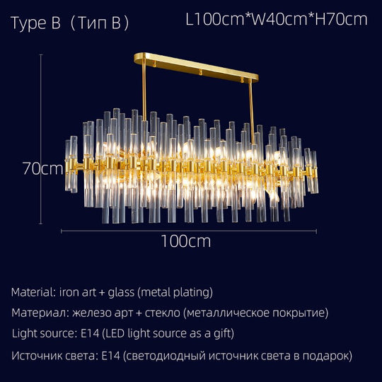 Ceiling Chandelier Lustre/Lampara Techo Led/Home Decor Decoration Mansion /Gold Crystal Chandeliers