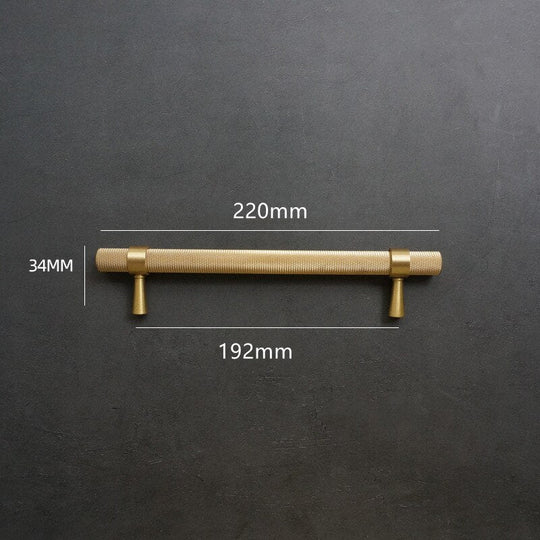 Long Curled Handle Kitchen Cabinet Door Handles Drawer Pulls Solid Brass T Bar Bedroom Knobs