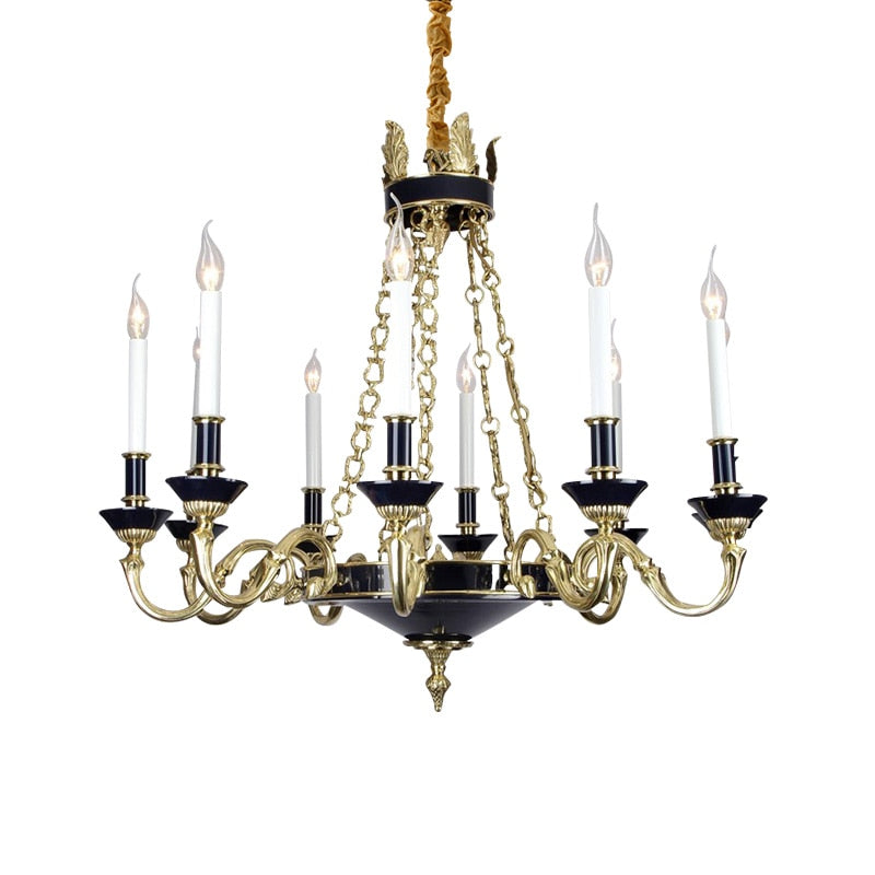 L’élégance - French Handmade Luxury Ceiling Candle Living Room Bedroom Chandelier Chandelier