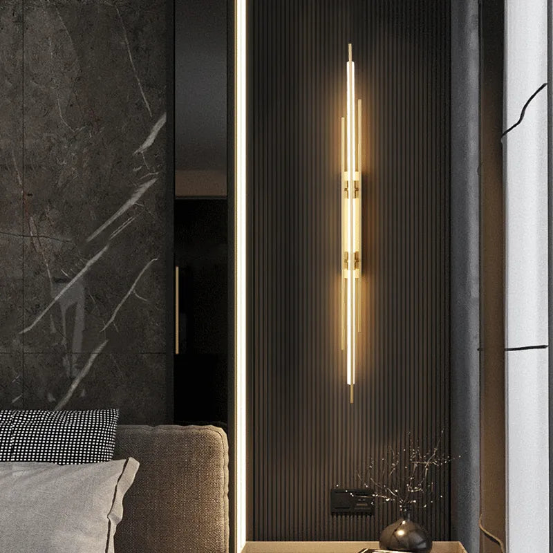 Zoe Contemporary Led Long Wall Lamp - Ideal For Bedrooms Living Rooms Dining Areas And More