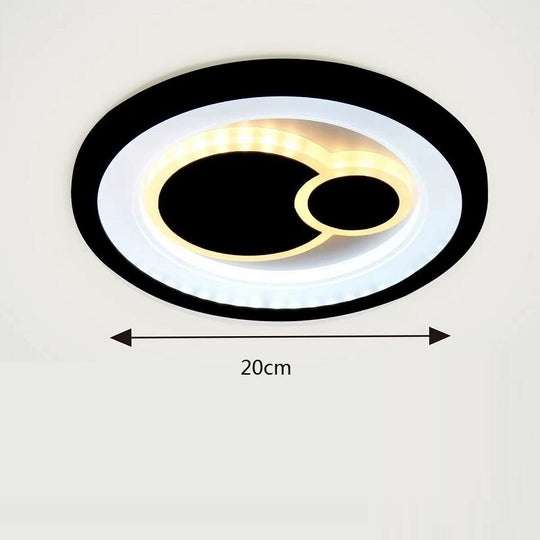 Led Ceiling Lights Nordic Circle Love Heart Kitchen Aisle Hallway Lamp Corridor Entrance Balcony