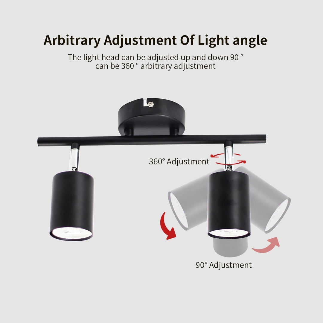 Led Track Light Ac180 - 265V Ceiling Lighting For Living Room Modern Wall Lamp Home Cob Spotlight