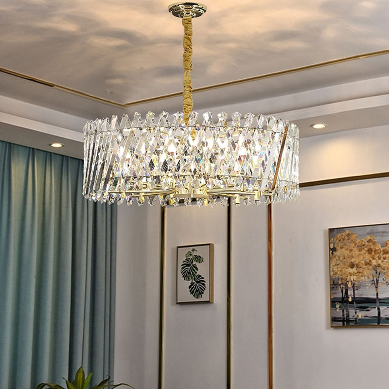 Cosmos - Postmodern Luxury Crystal Chandelier For Foyer Home Pendant Light