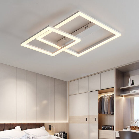 New Led Flush Mount Ceiling Light Home Modern Minimalist Bedroom Chandeliers Creative Personality