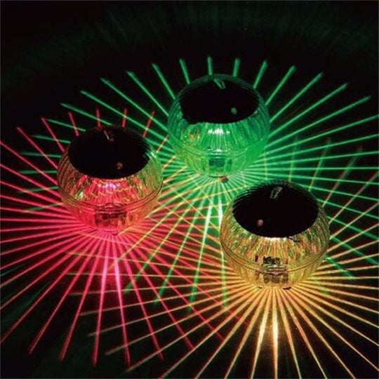 Led Solar Floating Light Waterproof Swimming Pool Lamp Color Changing Garden Decoration Lawn Lights