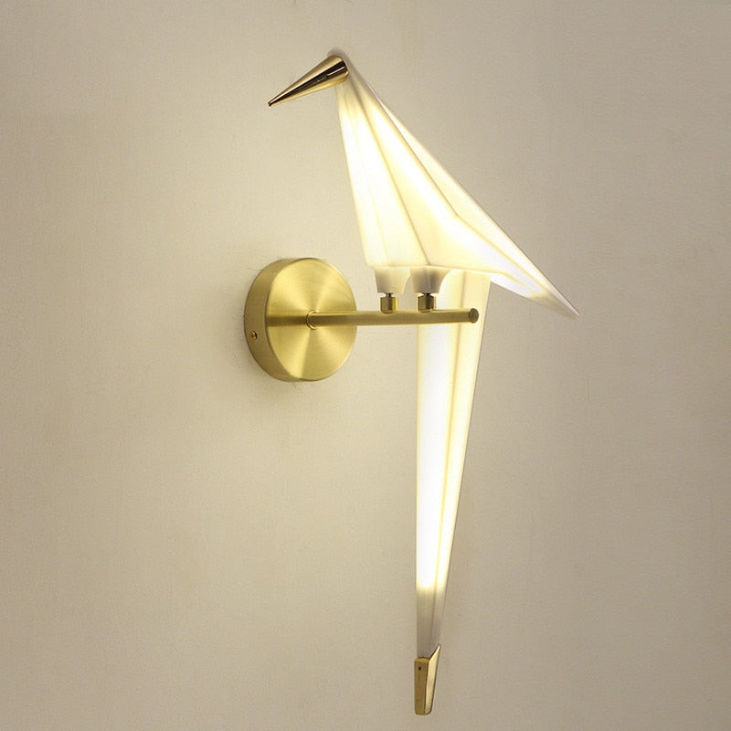 Led Designer Bird Wall Lamp For Bedside Bedroom Study Foyer Dining Room Lighting