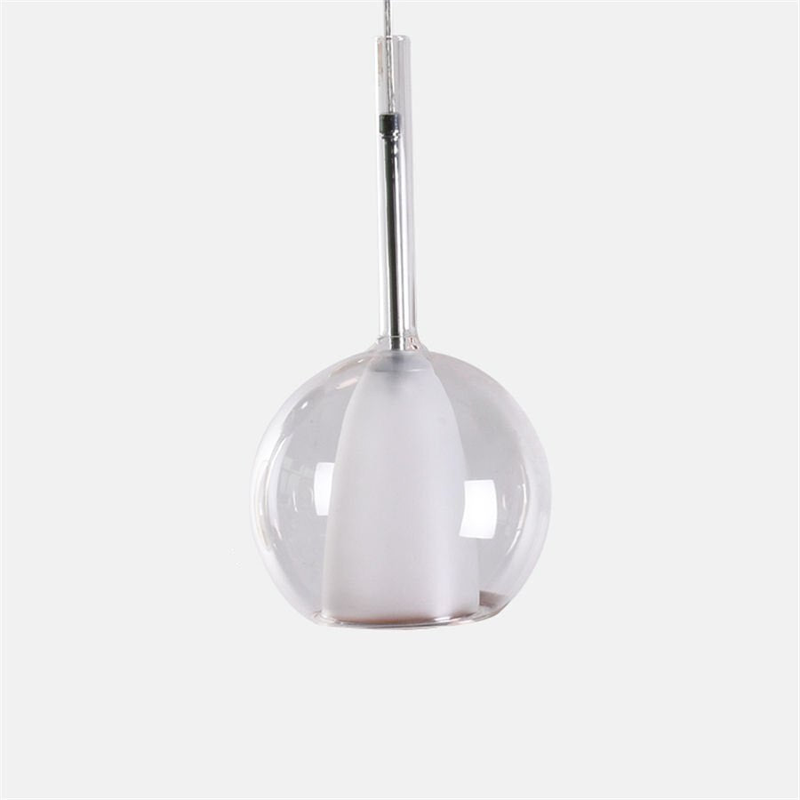 New Glass Penta Glo Led Suspension Pendant Light For Kitchen Island Living Room Gray Indoor Decor