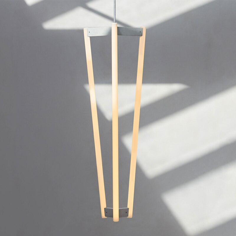 Nordic Allure: Italian - Inspired Triangular Led Pendant Lights For Versatile Spaces Light