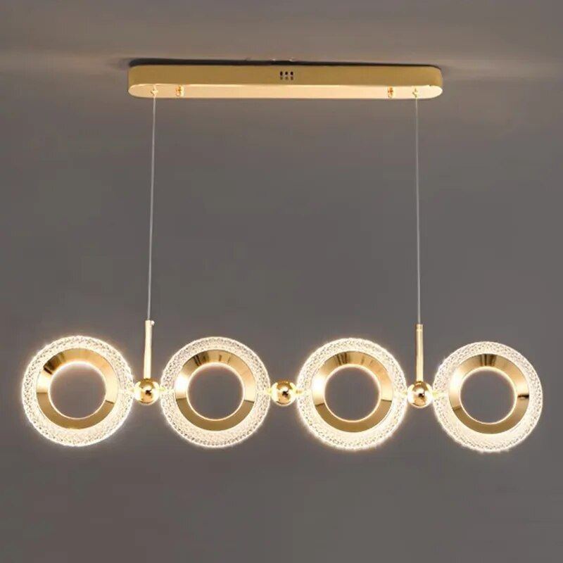 Contemporary Crystal Led Pendant Lights: Stylish Illumination For Living And Dining Rooms Light