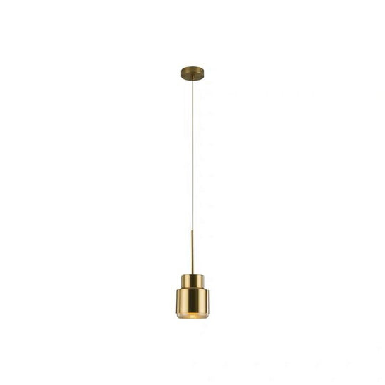 Nordic Minimalist Luxury Gold Pendant Lights Creative Indiviudal Art Suspension Luminaire Home
