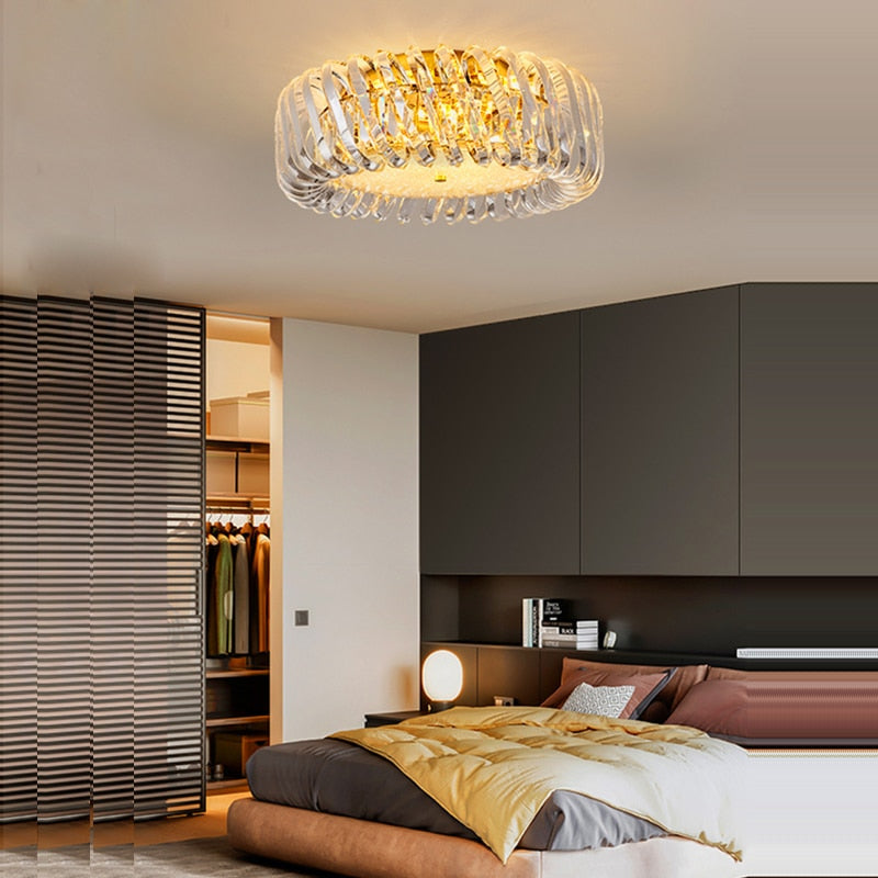 Led Dimmable Luminária De Teto Pendente Ceiling Chandelier Lighting New Trend Lustres Para Sala