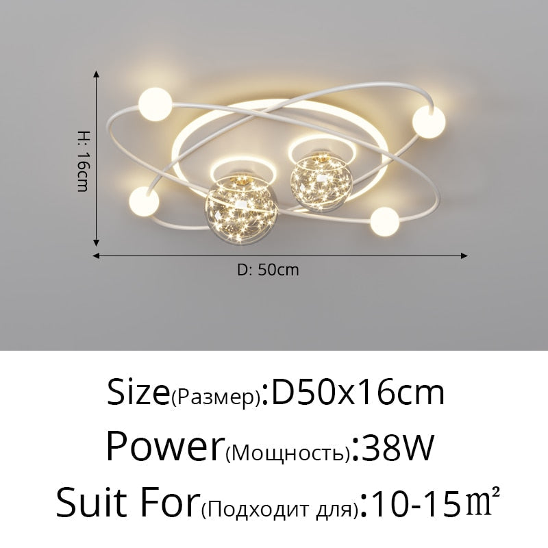 New Modern Led Chandeliers Luxury For Living Room Kitchen Bedroom Dining Table Lamp Home Fixture