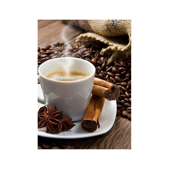 Modern Coffee Latte Canvas Poster: Wall Art For Bar Cafe And Kitchen Decor 30X30Cm(No Frame) / 8