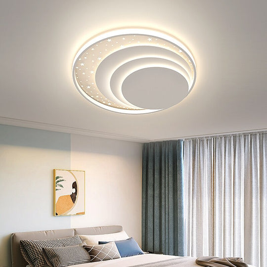 Living Room Ceiling Lamp Modern Minimalist Hall Chandeliers Nordic Light Luxury Bedroom Combination