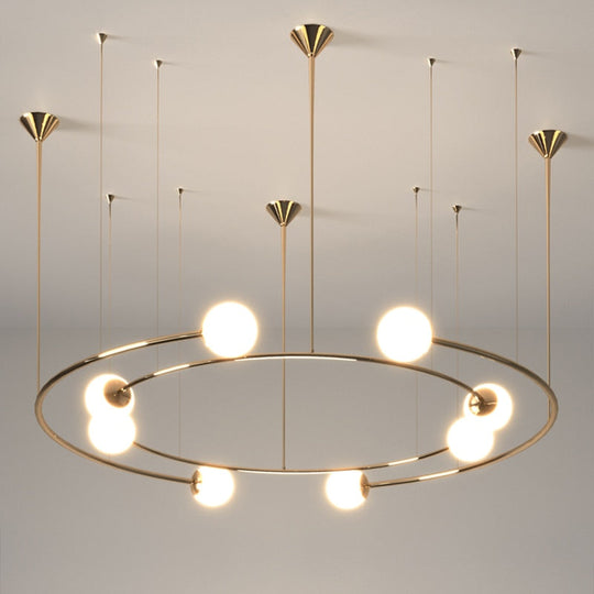 Modern Ball Pendant Chandelier - Stylish Lighting For Living Room Dining And Study Light