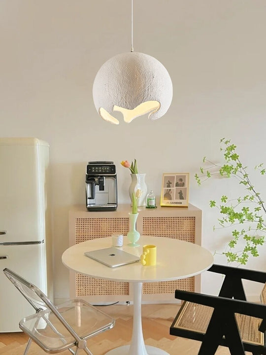 Restaurant Dining Island Led Chandelier Modern Cafe Bar Study Bedroom Light Wabi Sabi Personality