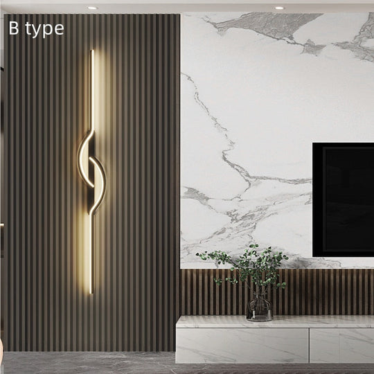 Led Bedside Wall Sconce Lamp For Living Room Bedroom Stair Modern Art Interior Lights Light Fixture