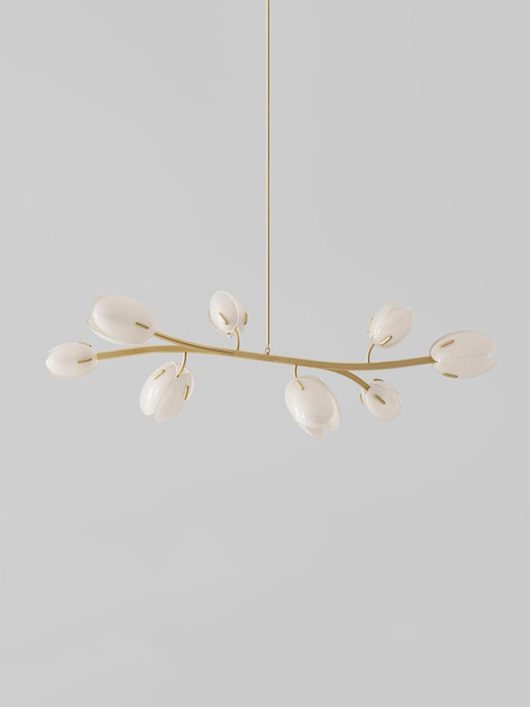 Bloom - Designer Minimalist Flower Bud Chandelier For Living Room And Dining Pendant Light