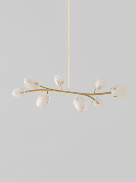 Bloom - Designer Minimalist Flower Bud Chandelier For Living Room And Dining Pendant Light