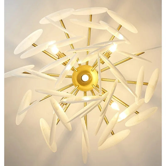 Helios Radiant Glass Led Chandelier: A Masterpiece Of Light And Elegance Ceiling