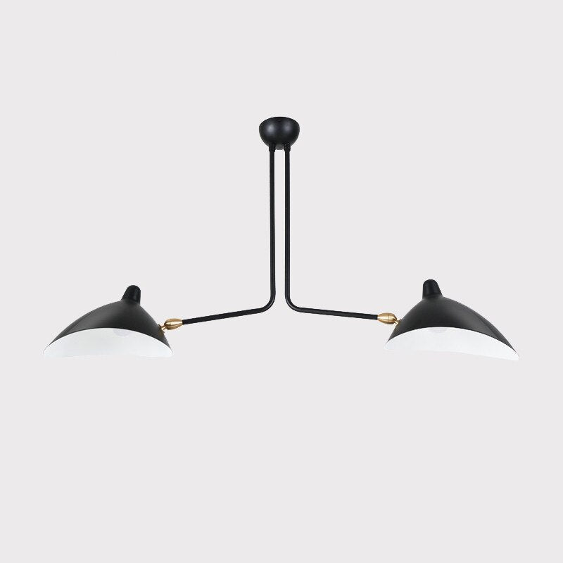 Modern Simple Art Deco Nordic Creative Chandelier 2H Ceiling Light