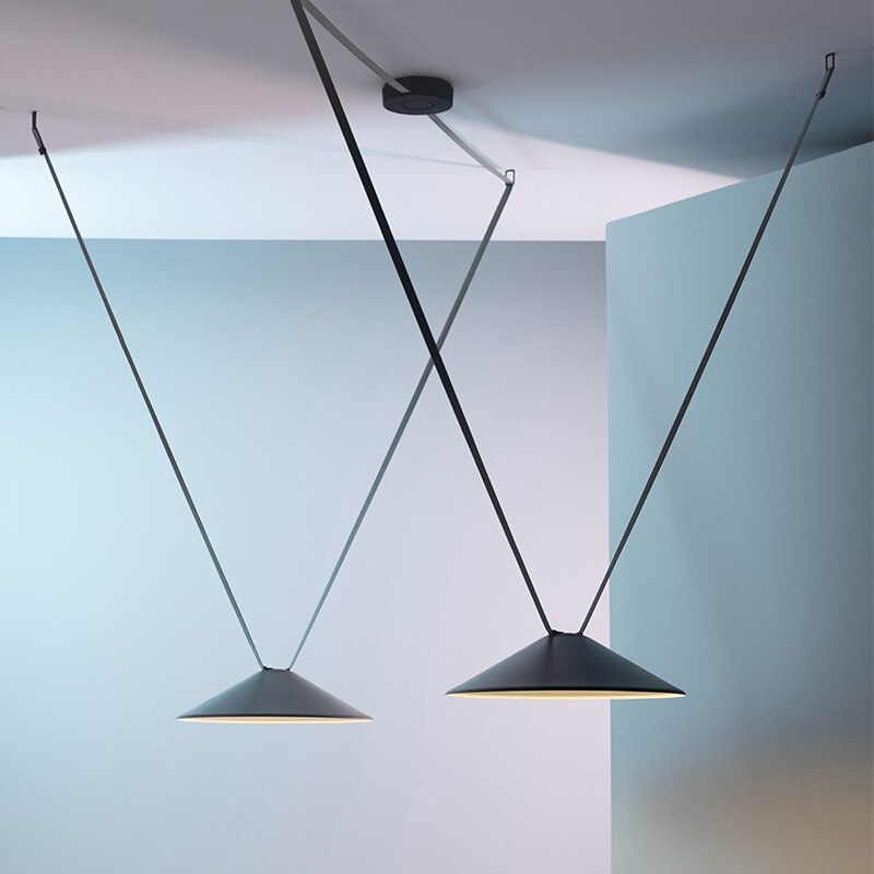 Minimalist Style Light Luxury Dimmable Led Chandelier Modern Suspension Home Decor Appliance