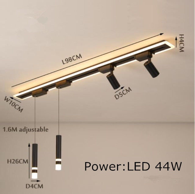 New Modern Led Ceiling Lights Lighting With Spotlight Lamp For Living Room Bedroom Dining Clothing