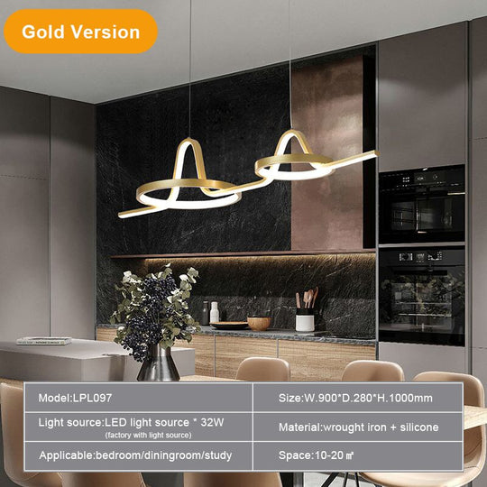 Nordic Led Pendant Lights Modern Dining Table Iron Pendants Minimalist Home Bedroom Study Bar Lamps