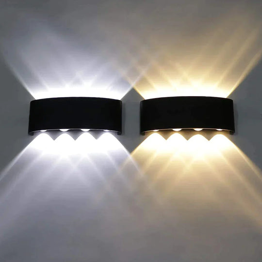 Outdoor Waterproof Wall Lamps Bedroom Living Room Lights Aluminum Decorative Lighting Exterior Lamp