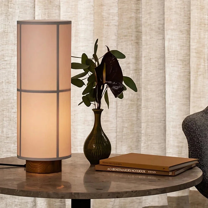 Kaiyo Wabi - Sabi Pendant Light - Hashira Cluster Vintage Cloth Lampshade For Dining Room Living
