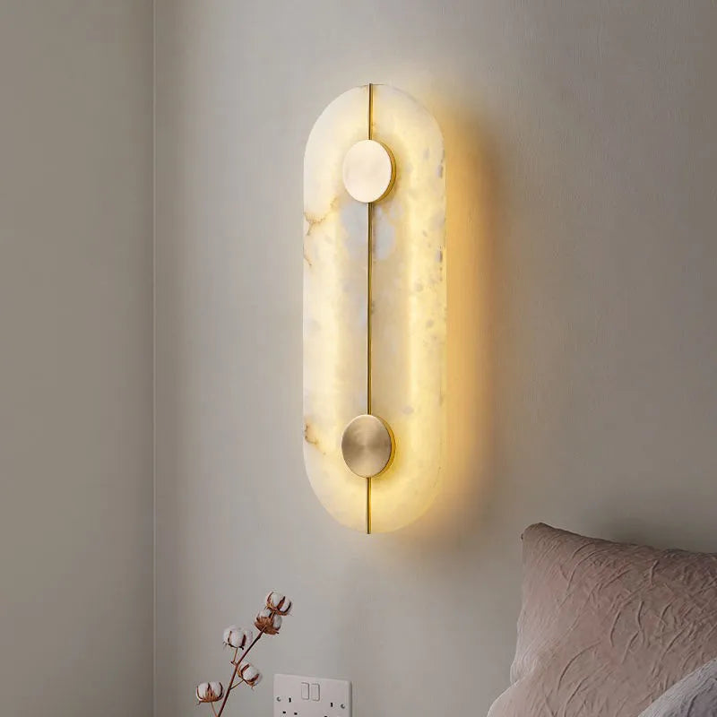 Modern Marble Led Wall Lights For Living Room Home Indoor Sconce Lamp Nordic Decoration Lighting