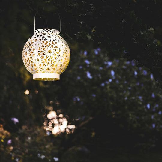 Retro Solar Garden Lantern: Durable Waterproof Lighting For Gazebos Lights