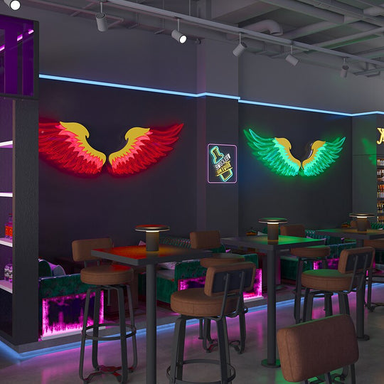 Stage Decoration Wall Lamps Personality Restaurant Bar Ktv Background Modeling Colorful Lamp