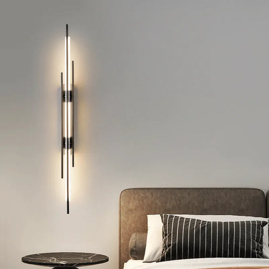 Zoe Contemporary Led Long Wall Lamp - Ideal For Bedrooms Living Rooms Dining Areas And More