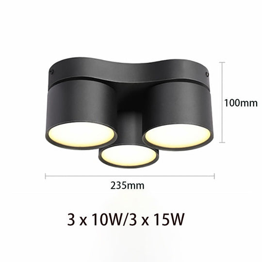 Folding Rotating Dimmable Cob Led Downlights 10W 15W Ceiling Spot Lights Ac85 - 265V Lamps Indoor