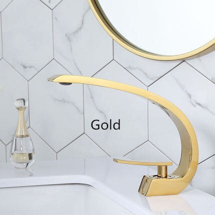 Bathroom Faucet Rose Gold Widespread Basin Black Tap Luxury Mixer Hot And Cold Shower Room Sink