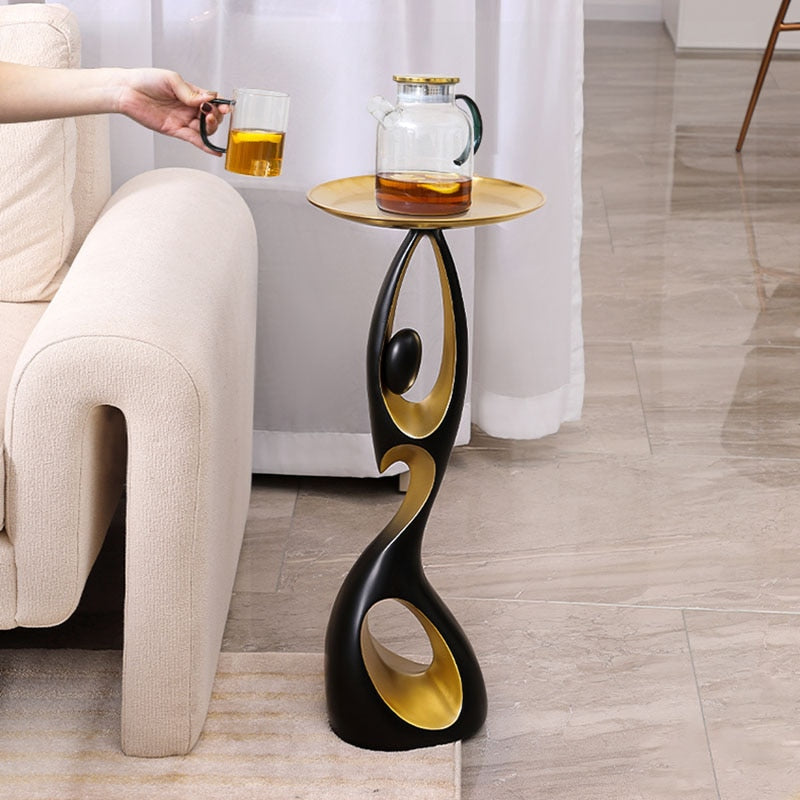 Multifunctional Abstract Art Floor Decoration: Nordic - Modern Home Decor And Storage Solution Items