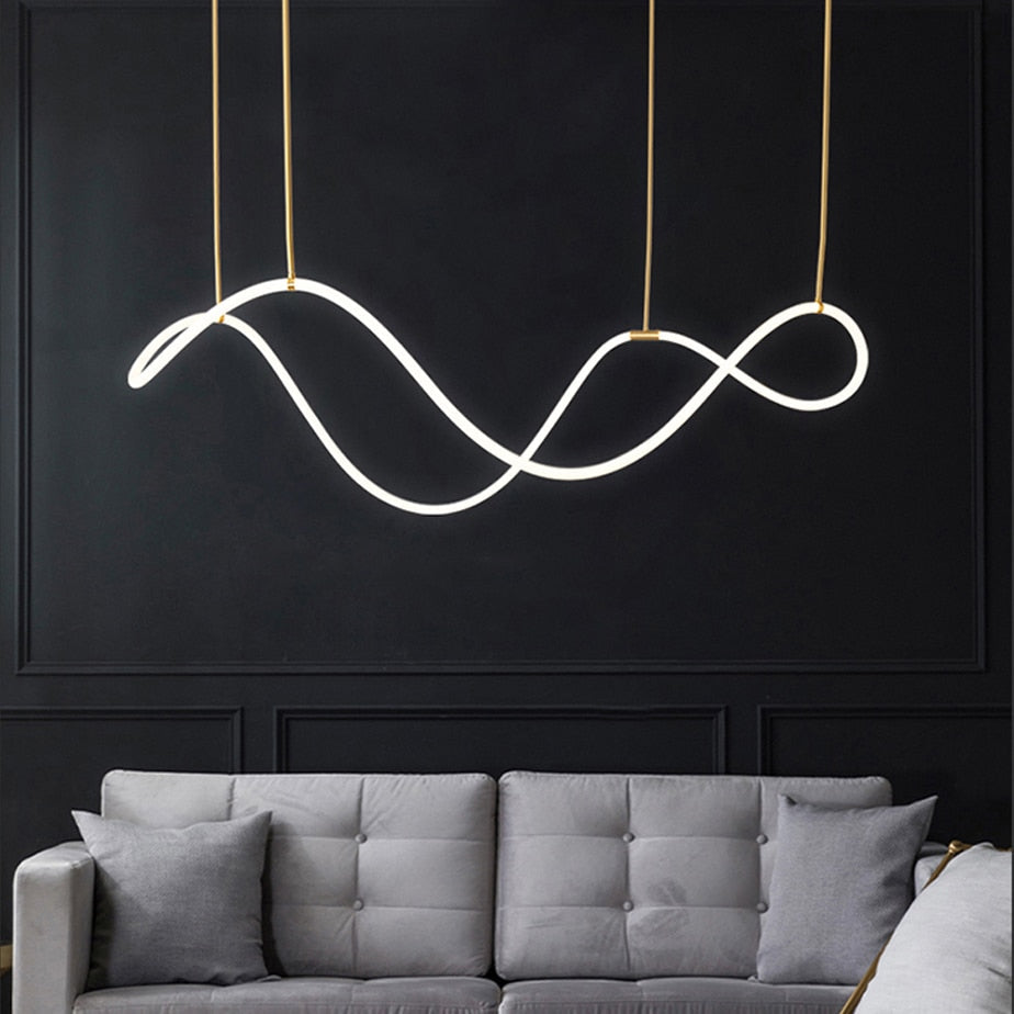 Modern Art Deco Shape Changeable Led Chandelier Lighting Lustre Suspension Luminaire Lampen Hanging