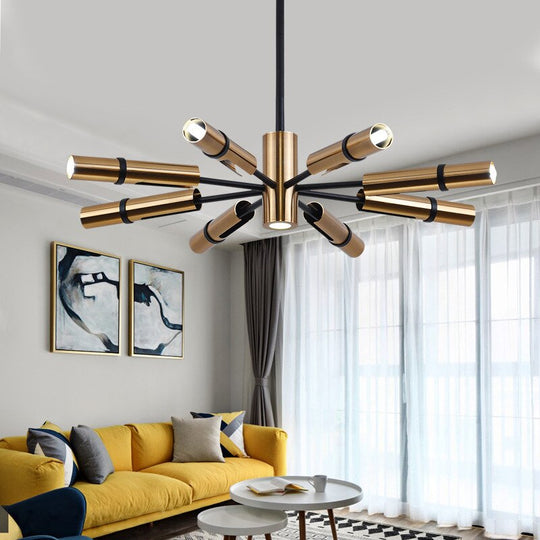 Modern Led Pendant Lamp Gold Nordic Lighting Hanging Fixture Creative Dinning Living Bedroom Indoor