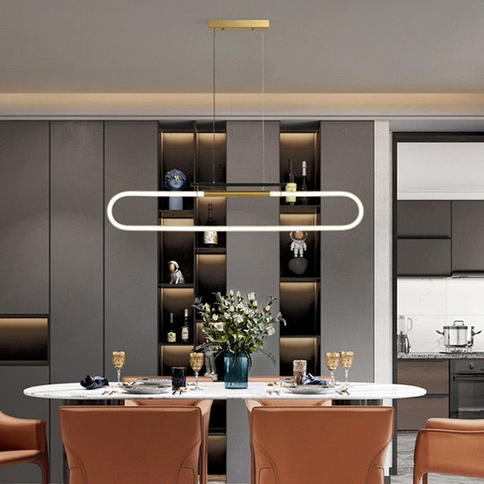 Modern Minimalist Led Pendant Lighting For Dining Room Kitchen Fixture