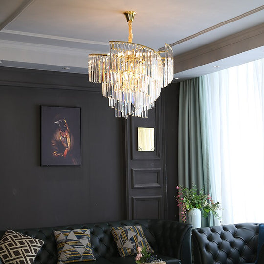 Polaris - Modern Luxury Crystal Chandelier For Living Room Dining And Bedroom Chandelier