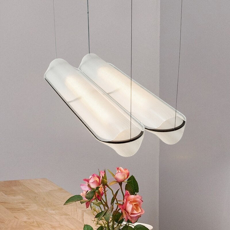 Modern Led Pendant Lamp Warm Cord Adjustable Hanglamp For Bar Dining Room Coffee Shop Office