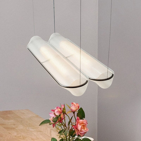 Modern Led Pendant Lamp Warm Cord Adjustable Hanglamp For Bar Dining Room Coffee Shop Office