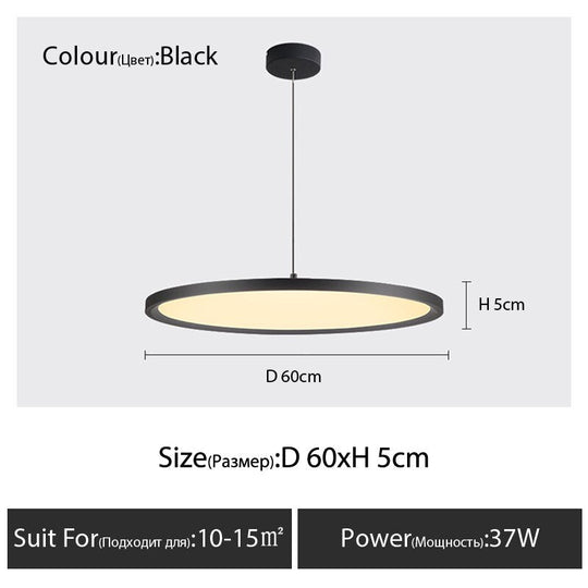 Modern Minimalist Led Dining Room Light Nordic Designer Chandelier Single - Head Book Office