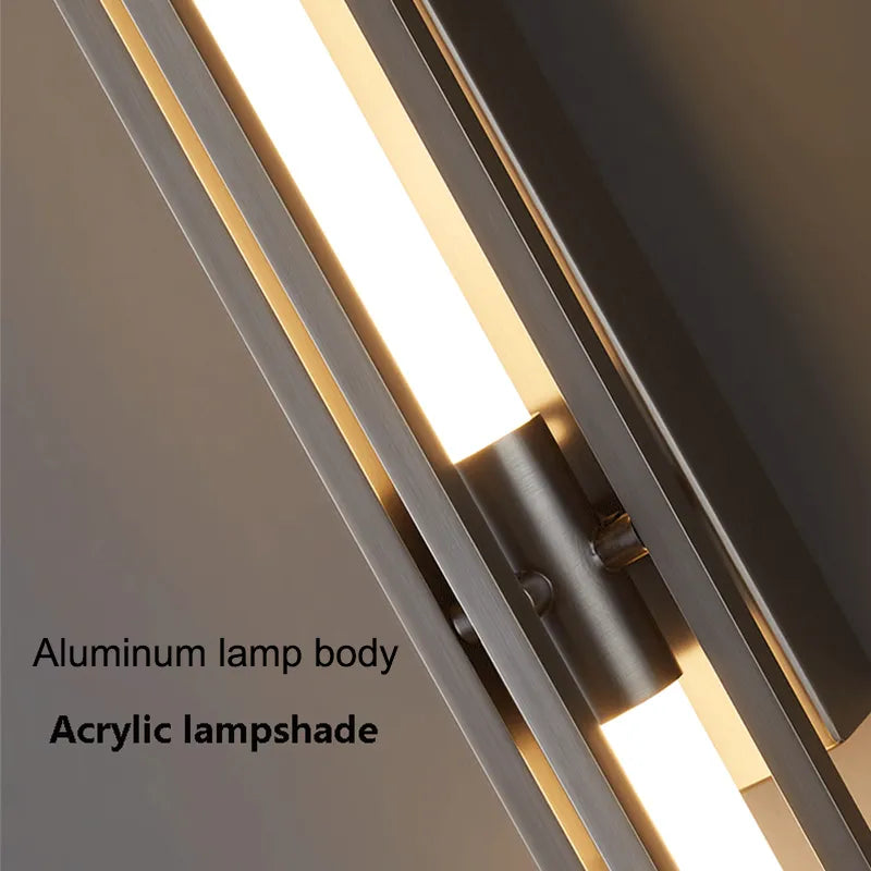 Zoe Contemporary Led Long Wall Lamp - Ideal For Bedrooms Living Rooms Dining Areas And More