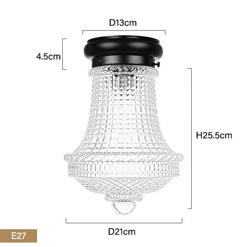 Glass Lampshade Pendant Lights Kitchen Island Suspension Luminaire Dining Room Entrance Bedroom