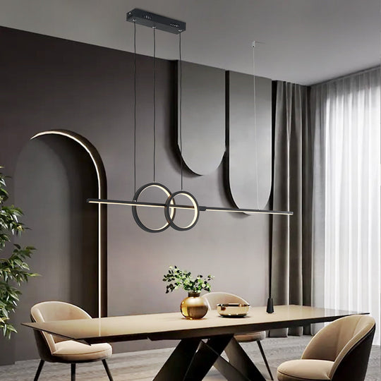 Nordic Simple Led Chandelier For Kitchen Dining Room Hanging Lamps Modern Chandelier Decoration