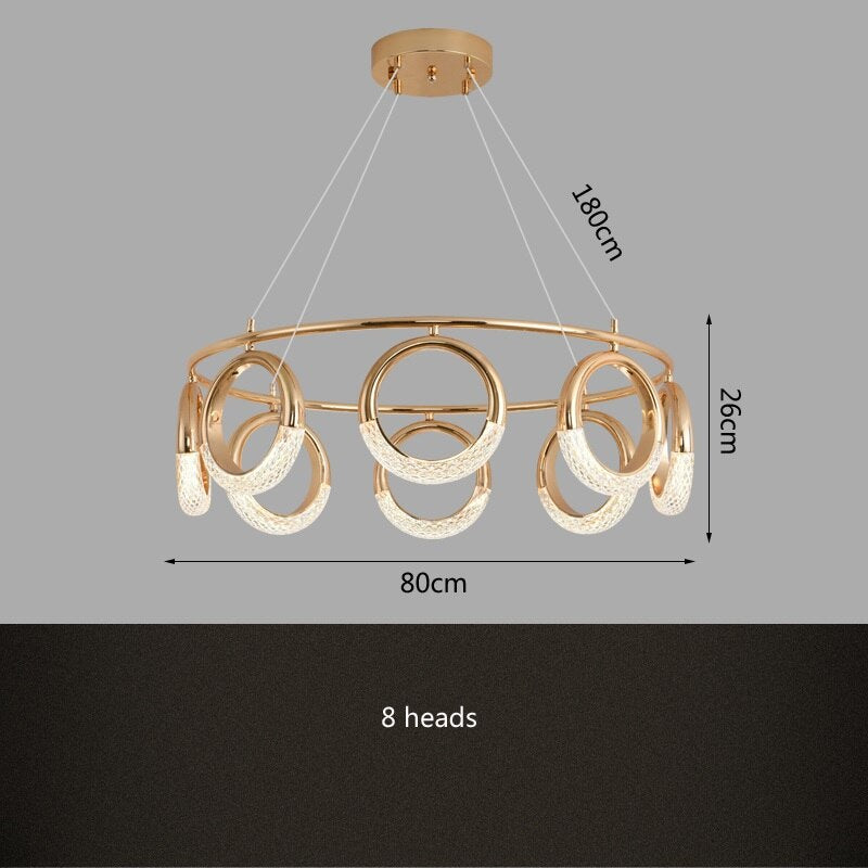 Nordic Pendant Lamps Bedroom Bedside Bar Restaurant Lights Villa Duplex Staircase Creative Designer